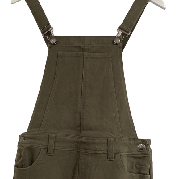 NWT Olivaceous Stretch Olive Green Overalls - Picture 2 of 6